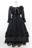 画像1: BABY,THE STARS SHINE BRIGHT / St.Cathedral Lilyロングワンピース Free ブラック H-25-03-02-1028-BA-OP-NS-ZH (1)