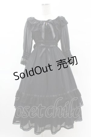 画像: BABY,THE STARS SHINE BRIGHT / St.Cathedral Lilyロングワンピース Free ブラック H-25-03-02-1028-BA-OP-NS-ZH