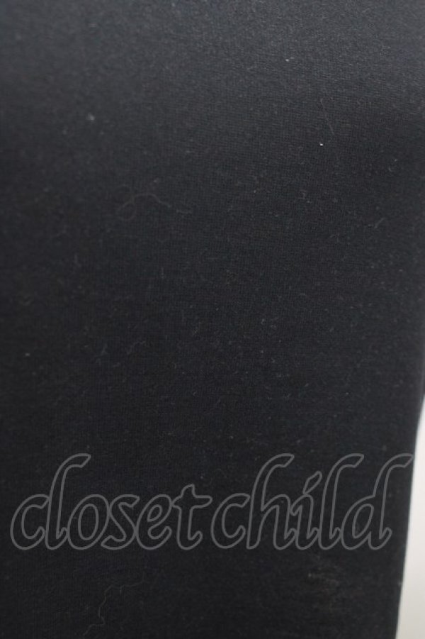 画像4: curiosite / 白蛇様Tシャツワンピース L 黒 H-25-03-02-059-EL-OP-KB-ZT389 (4)