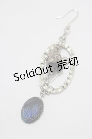 画像: SEX POT ReVeNGe / ビジュースカルピアス  シルバー×グリーン H-25-03-02-078-SP-AC-KB-ZH