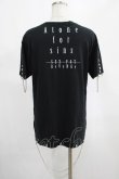 画像3: SEX POT ReVeNGe / チェーンチャーム付VネックTシャツ  黒 H-25-03-02-007-SP-TO-KB-ZT389 (3)