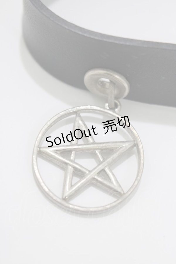 画像4: SEX POT ReVeNGe / スターチャームベルトチョーカー  黒 H-25-03-02-084-SP-AC-KB-ZH (4)