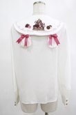 画像3: Amavel / Nounours Chocolatoryブラウス Free オフ/ピンク H-25-03-03-032-CA-BL-NS-ZH (3)