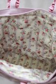 画像3: Maison de FLEUR / Maison de FLEUR×Misako Aoki/Mリボンキャンバストートバッグ  ピンク H-25-03-03-050-LO-BG-NS-ZH (3)