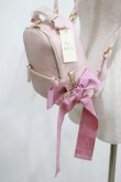 画像2: Maison de FLEUR / リボンSリュック  ピンク H-25-03-03-053-LO-BG-NS-ZH (2)