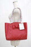 画像1: m petit by misako / AMリボントートバッグ  レッド H-25-03-03-055-LO-BG-NS-ZH (1)