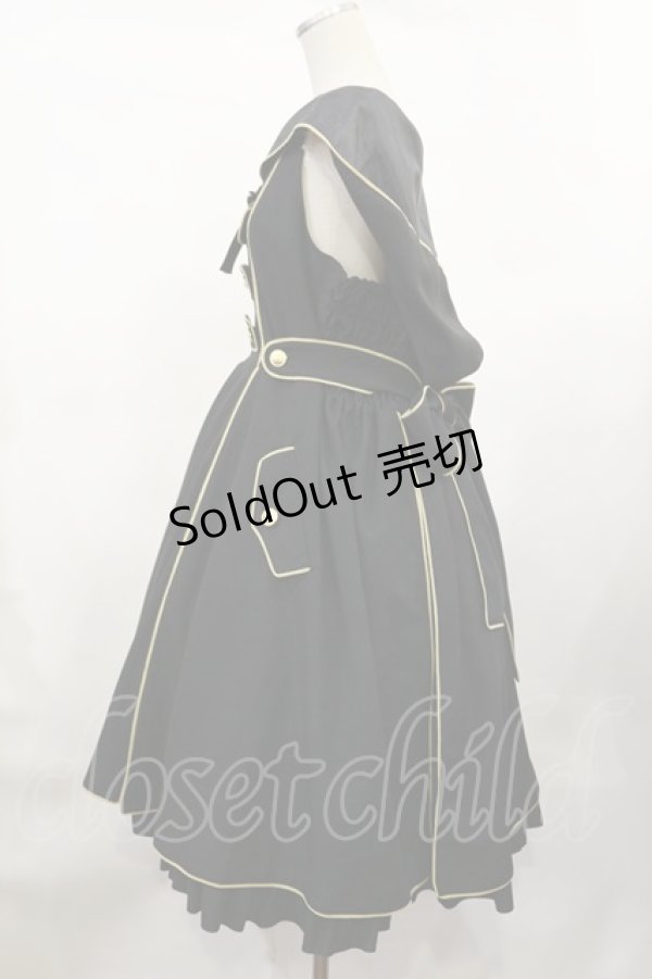 画像2: metamorphose / 【プラスサイズ】Magicalフード付きジャンパースカート プラスサイズ ブラック H-25-03-03-1001-ME-OP-NS-ZH (2)