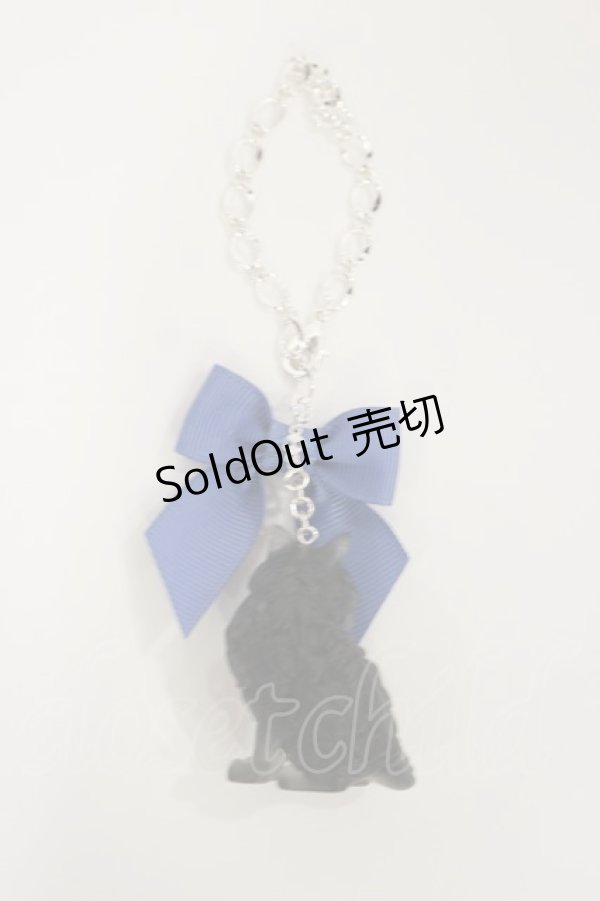 画像2: axes femme POETIQUE / ガーデンキャットチャーム  ブラック H-25-03-03-1019-AX-ZA-NS-ZH (2)