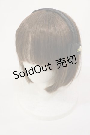 画像: m petit by misako / NINA'sコラボ AM*NIリボンカチューシャ  ブラック H-25-03-03-1027-LO-AC-NS-ZH