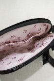 画像3: Maison de FLEUR / ベロアレースティッシュケース  ブラック H-25-03-03-059-LO-ZA-NS-ZH (3)