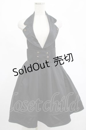 画像: Amavel / Gothic doll ホルタージャンパースカート Free ブラック H-25-03-03-024-CA-OP-NS-ZH