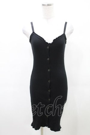 画像: Katie / UNDER PRETTIES camisole one-piece FREE ブラック H-25-03-04-001-LO-OP-KB-ZH