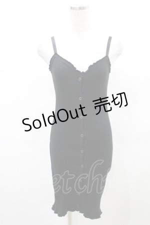 画像: Katie / UNDER PRETTIES camisole one-piece FREE ブラック H-25-03-04-001-LO-OP-KB-ZH