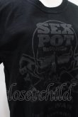 画像3: SEX POT ReVeNGe / プリントTシャツ  ロゴプリント黒 H-25-03-04-028-SP-TO-KB-ZH (3)
