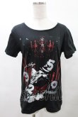 画像1: SEX POT ReVeNGe / プリントTシャツ  黒 H-25-03-04-031-SP-TO-KB-ZT (1)