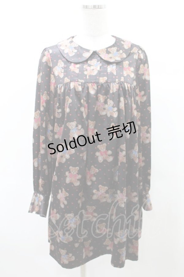 画像1: Katie / BEAR FAB mini one-piece FREE ブラック H-25-03-04-004-LO-OP-KB-ZH (1)