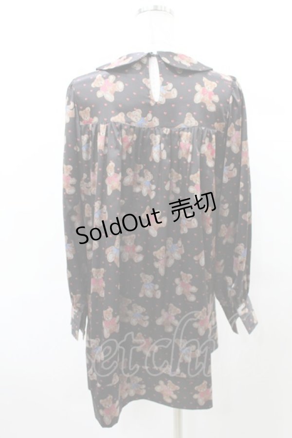 画像2: Katie / BEAR FAB mini one-piece FREE ブラック H-25-03-04-004-LO-OP-KB-ZH (2)