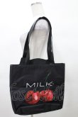 画像2: MILK / CHERRY CAT BAG  ブラック H-25-03-04-045-ML-BG-KB-ZH (2)