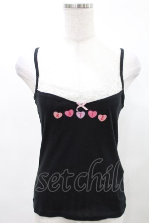 画像: Katie / GIRL IN THE ROOM camisole FREE ブラック H-25-03-04-011-LO-TO-KB-ZT438