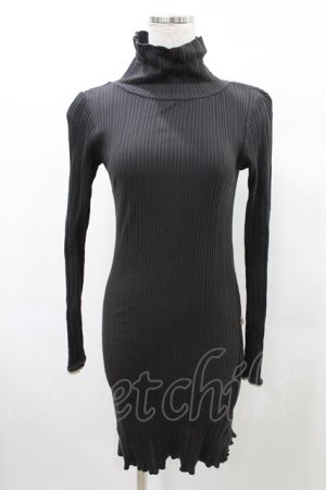 画像: Katie / UNDER PRETTIES bottle neck one-piece FREE ダークグレー H-25-03-04-002-LO-OP-KB-ZH