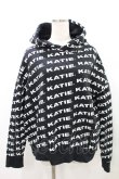 画像1: Katie / KATIE LOGO FAB BIG HOODIE FREE ブラック H-25-03-04-015-LO-TO-KB-ZH (1)