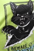 画像3: LISTEN FLAVOR / アサシンキャットロンT  ライムグリーン H-25-03-04-022-PU-TO-KB-ZT (3)