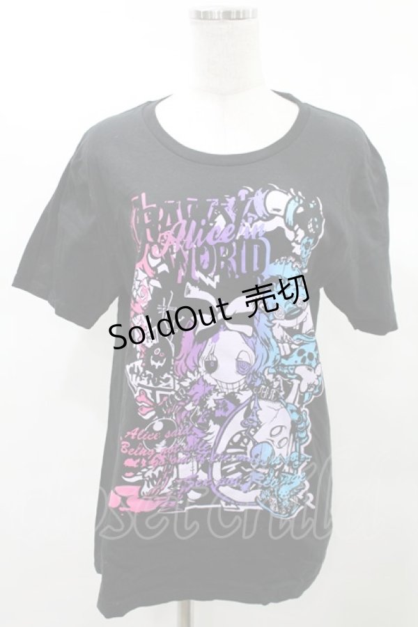 画像1: SEX POT ReVeNGe / プリントTシャツ  黒 H-25-03-04-027-SP-TO-KB-ZT438 (1)