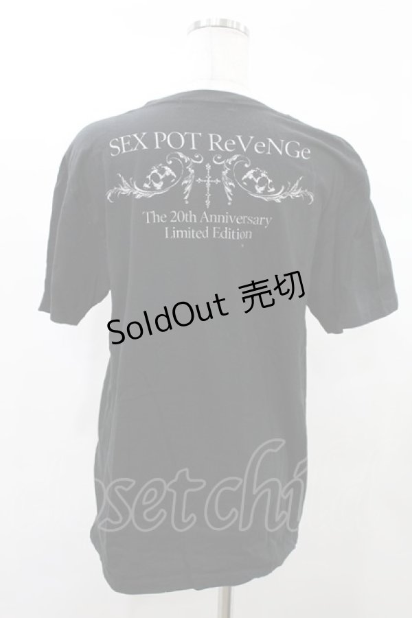 画像2: SEX POT ReVeNGe / プリントTシャツ  黒 H-25-03-04-027-SP-TO-KB-ZT438 (2)