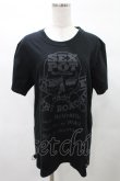 画像1: SEX POT ReVeNGe / プリントTシャツ  ロゴプリント黒 H-25-03-04-028-SP-TO-KB-ZH (1)
