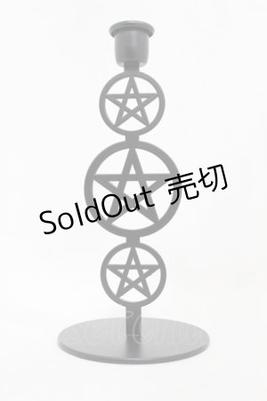 画像: KILL STAR / Pentagram Candlestick   H-25-03-05-001-SL-ZA-KB-ZH