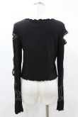 画像2: KILL STAR / Shailagh Long Sleeve Top M 黒 H-25-03-05-051-SL-TO-KB-ZI (2)