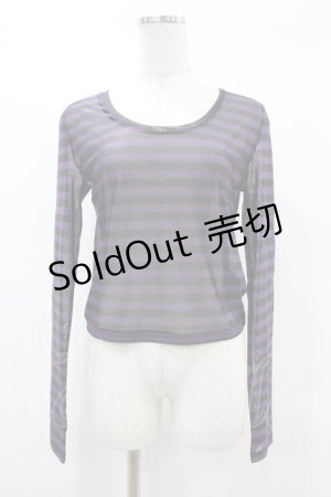 画像: KILL STAR / Astraios Mesh Top S パープル H-25-03-05-055-SL-TO-KB-ZH