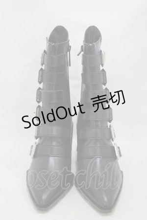 画像: KILL STAR / 2 The Point Boots UK5(約24.0cm) 黒 H-25-03-05-1001-SL-SH-KB-ZY