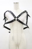 画像1: KILL STAR / Totally Bats Harness 3XL-4XL 黒 H-25-03-05-1052-SL-ZA-KB-ZY (1)