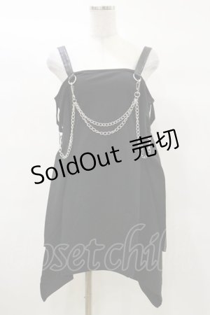 画像: KILL STAR / Pleasure & Chain Dress XS 黒 H-25-03-05-1071-SL-OP-KB-ZH
