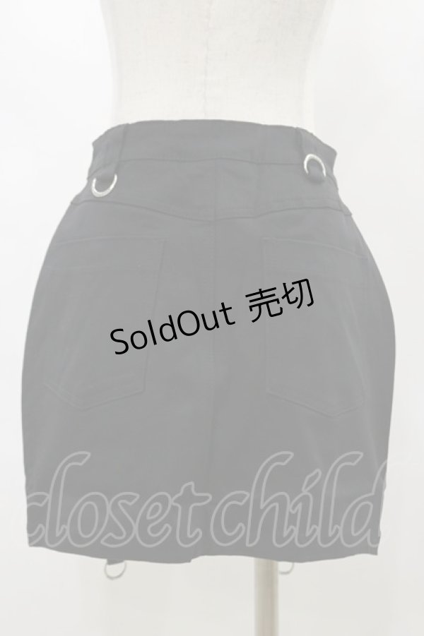 画像2: KILL STAR / Ximena Mini Skirt XS 黒 H-25-03-05-1080-SL-SK-KB-ZH (2)