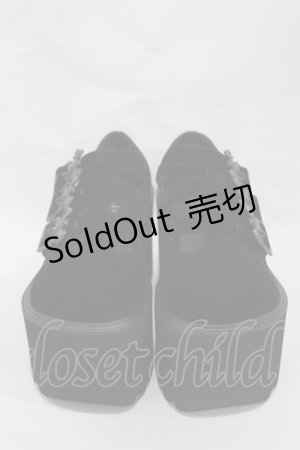 画像: KILL STAR / Evil Mary Janes UK4(約23.5cm) 黒 H-25-03-05-1009-SL-SH-KB-ZS
