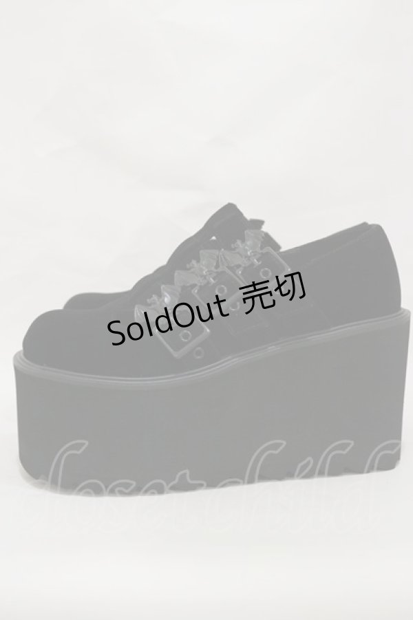 画像2: KILL STAR / Evil Mary Janes UK4(約23.5cm) 黒 H-25-03-05-1010-SL-SH-KB-ZH (2)