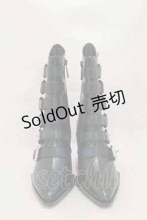 画像: KILL STAR / 2 The Point Boots UK5(約24.0cm) 黒 H-25-03-05-1002-SL-SH-KB-ZH