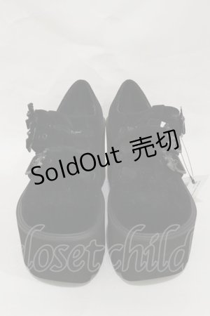 画像: KILL STAR / Evil Mary Janes UK5(24.0cm) 黒 H-25-03-05-1014-SL-SH-KB-ZH