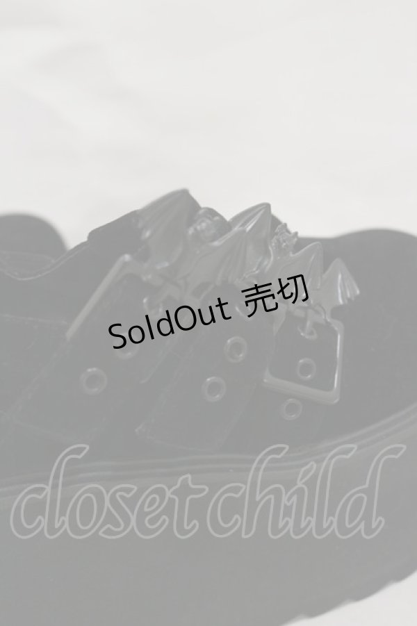 画像4: KILL STAR / Evil Mary Janes UK5(24.0cm) 黒 H-25-03-05-1014-SL-SH-KB-ZH (4)