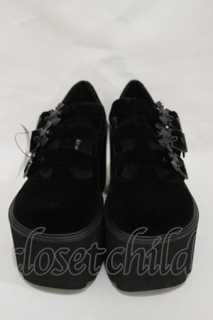 画像: KILL STAR / Evil Mary Janes UK5(24.0cm) 黒 H-25-03-05-1015-SL-SH-KB-OS
