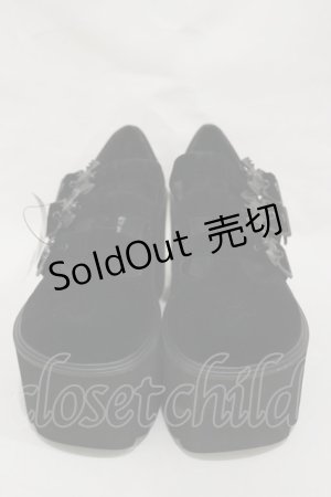 画像: KILL STAR / Evil Mary Janes UK5(24.0cm) 黒 H-25-03-05-1015-SL-SH-KB-OS