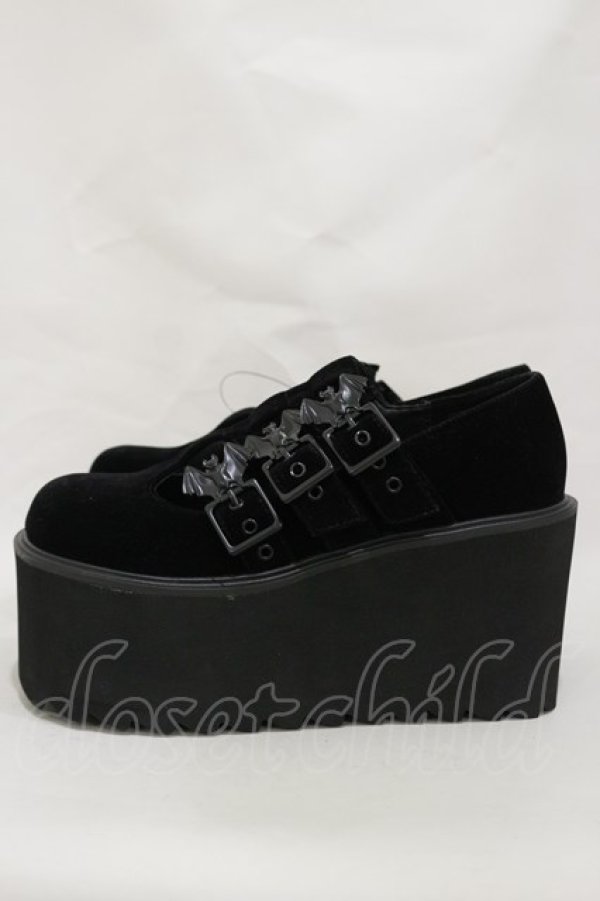 画像2: KILL STAR / Evil Mary Janes UK5(24.0cm) 黒 H-25-03-05-1015-SL-SH-KB-OS (2)