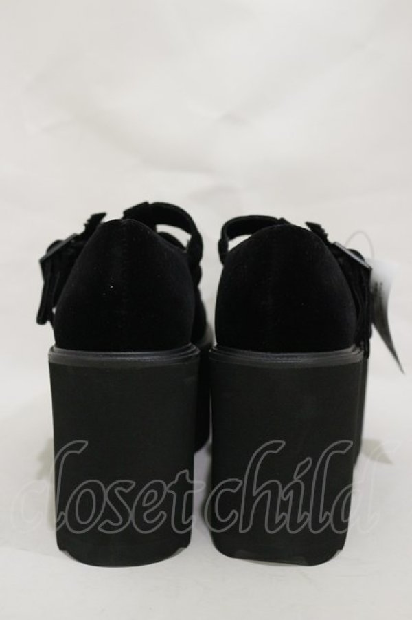 画像3: KILL STAR / Evil Mary Janes UK5(24.0cm) 黒 H-25-03-05-1015-SL-SH-KB-OS (3)