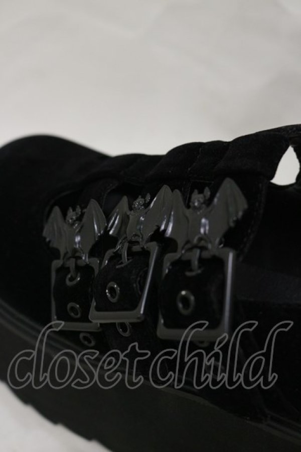 画像4: KILL STAR / Evil Mary Janes UK5(24.0cm) 黒 H-25-03-05-1015-SL-SH-KB-OS (4)