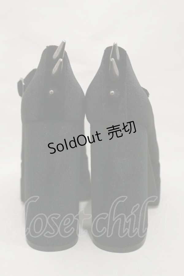 画像3: KILL STAR / Basilisks Pumps UK3(約23.0cm) 黒 H-25-03-05-1018-SL-SH-KB-ZH (3)