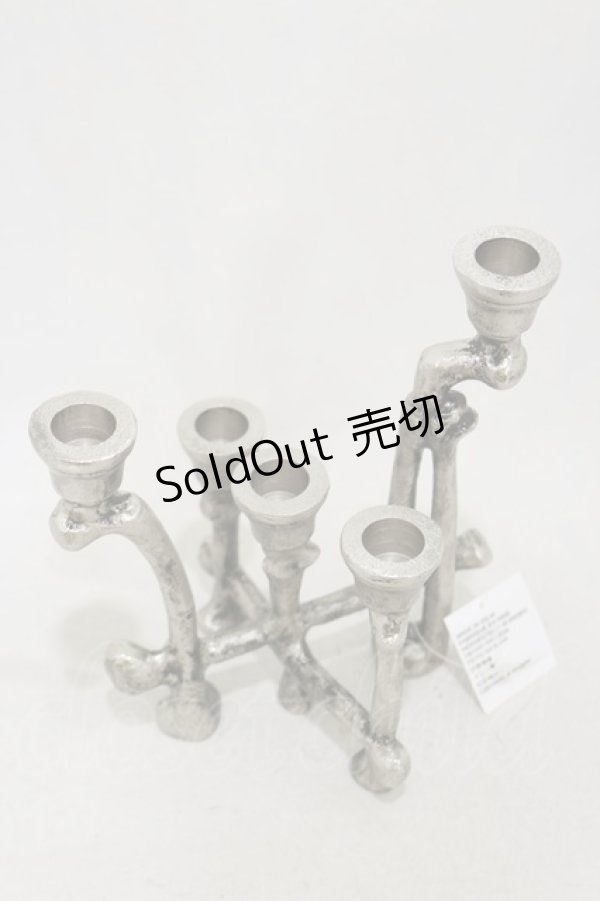 画像2: KILL STAR / Ossuary Candelabra燭台   H-25-03-05-1024-SL-ZA-KB-ZH (2)