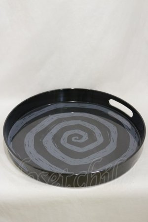 画像: KILL STAR / Downward Spiral Serving Tray  黒 H-25-03-05-1032-SL-ZA-KB-ZH