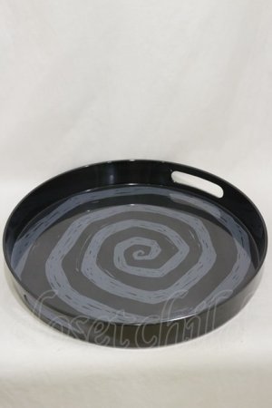 画像: KILL STAR / Downward Spiral Serving Tray  黒 H-25-03-05-1033-SL-ZA-KB-ZH